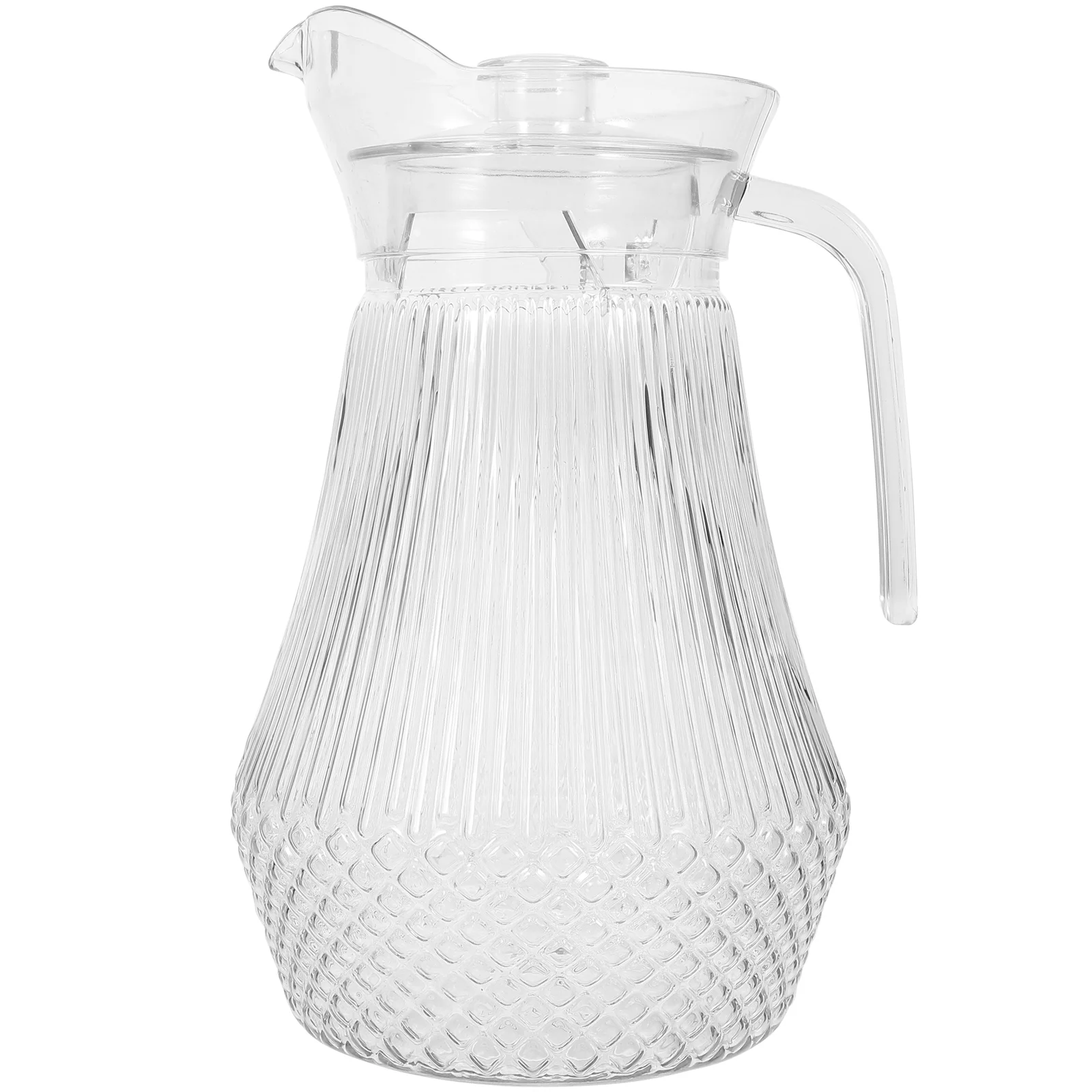 

Plastic Water Pitcher Lemonade Pitcher Ice Tea Pitcher Water Pitcher with Handle Drink Pitcher With Lid