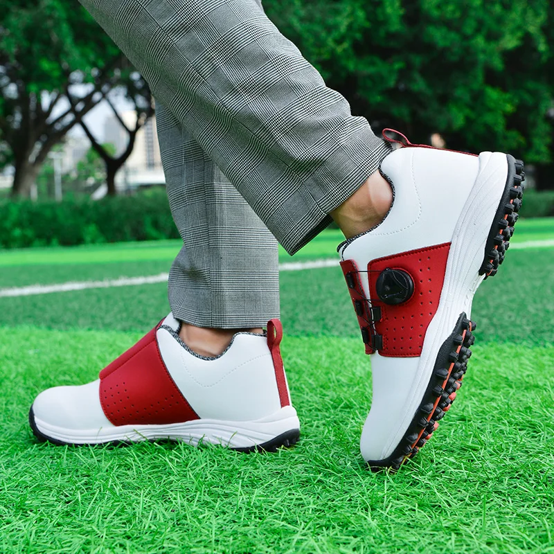 New Golf Shoes Men Outdoor Grass Golfer Sport Shoes Athletics Training Sneakers Athletic Shoes