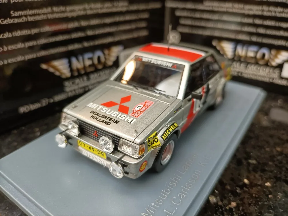 

Neo 1/43 Lancer 2000 Turbo Monte Carlo rally car model