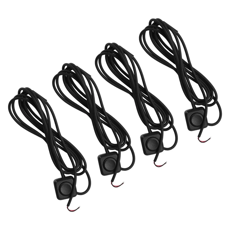 AT43-4Pcs Мгновенный кнопочный переключатель включения и выключения 12 В 24 В Мини-кнопочный переключатель для автомобильного звукового сигнала, промышленного управления, электроники (art.: 3920cfddb784b) - 3920cfddb784b
