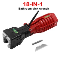 multi purpose 8 in 1 sink wrench faucet and sink installer wrench