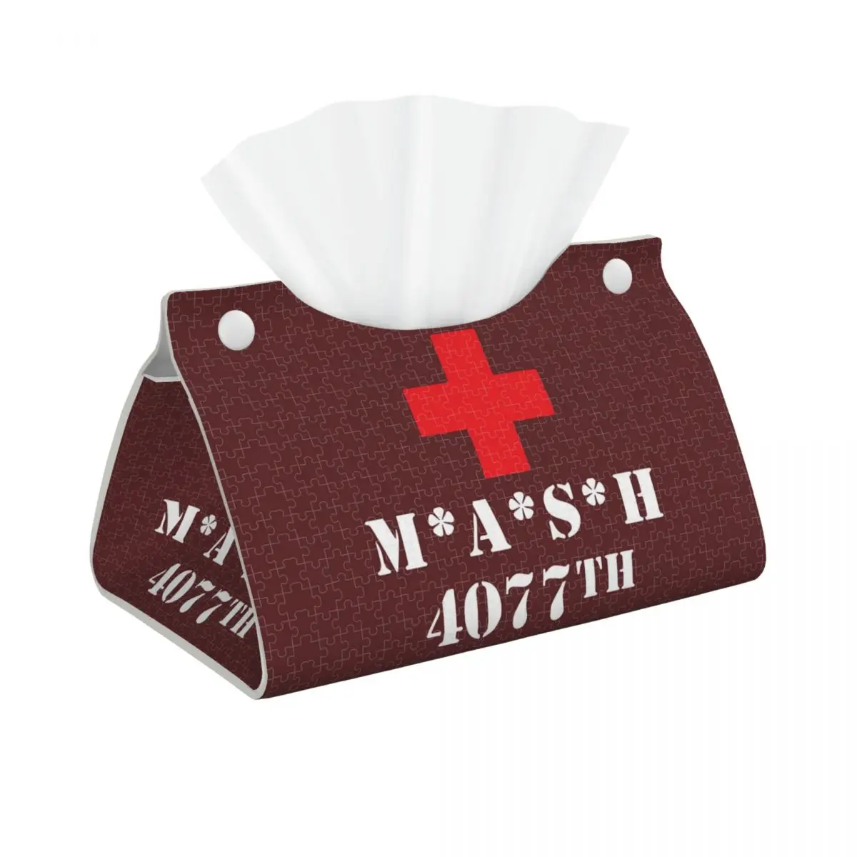 Контейнер для бумажных салфеток американской армии на заказ 4077th прямоугольная