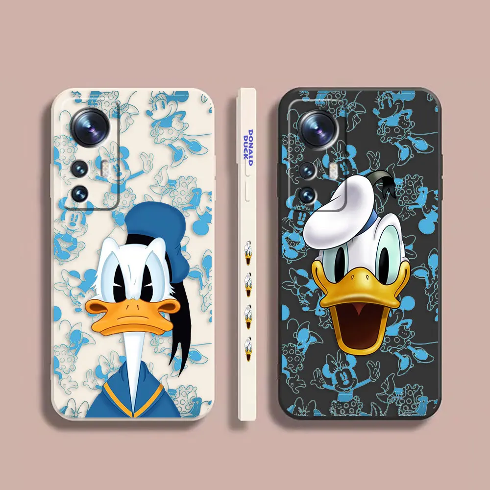 

Phone Case For Xiaomi 13 12 12T 12S 11 11T 10 10S 9 8 Pro Ultra Lite Colour Case Cover Funda Cqoue Shell Capa Disney Donald Duck