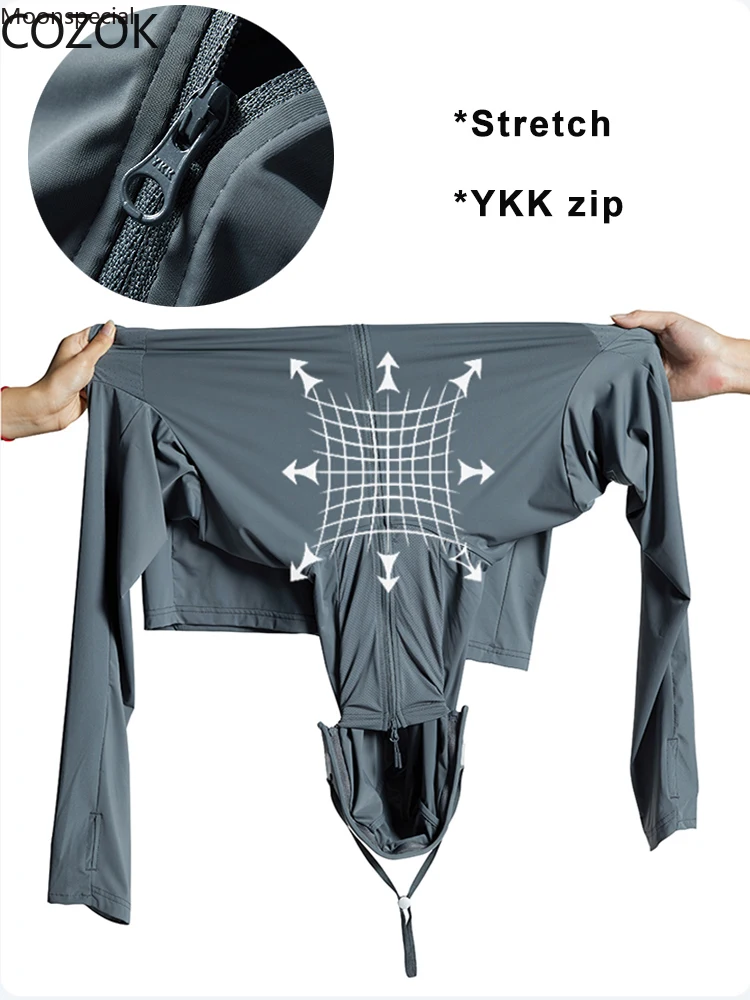 Летние мужские пальто с защитой от ультрафиолета UPF 100 + дышащая тонкая крутая