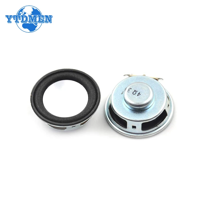 

Mini Speaker Horn 3W 4R Diameter 5CM Mini Amplifier Rubber Gasket Loudspeaker Trumpet 3 Watt 4 ohm 50mm Speakers For Arduino Kit