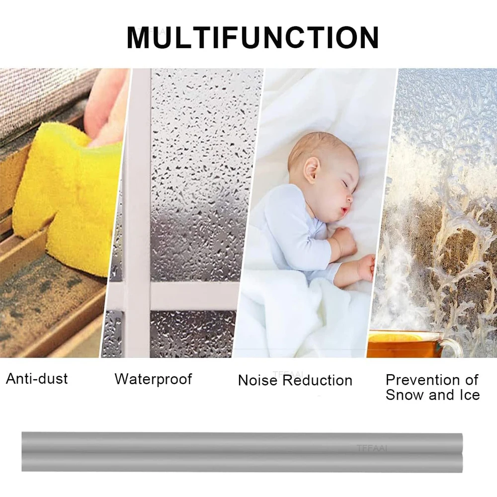 5 М/10 М Самоклеящаяся Уплотнительная Лента Для Дверей И Окон