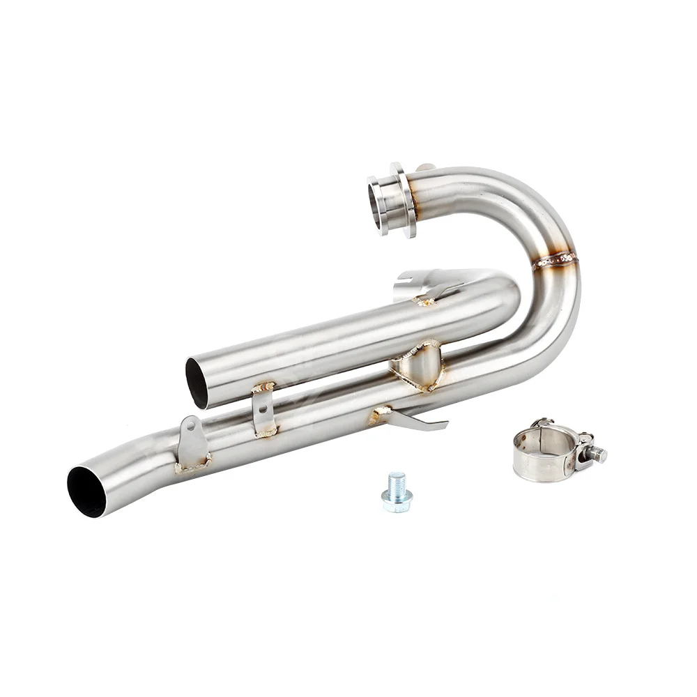 

Для Triumph Street Scrambler 2017 2018 2019 2020 2021 Scrambler 900 2022 2023 Escape без шнуровки выхлопная труба среднего звена мотоцикла