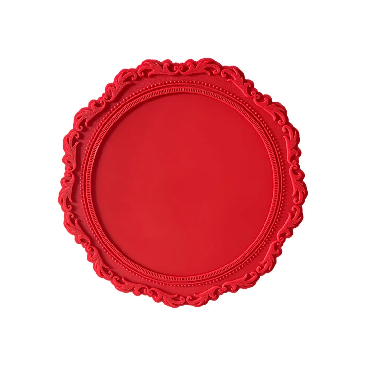 

Термостойкий силиконовый коврик для чашек и тарелок