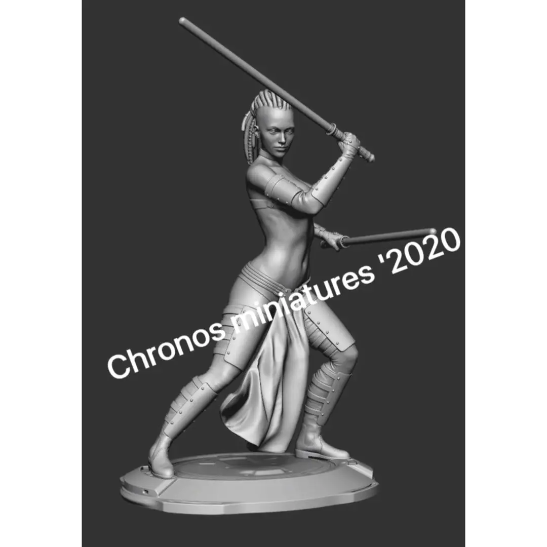 

1/24 Resin Model Figure GK， Unassembled and unpainted kit