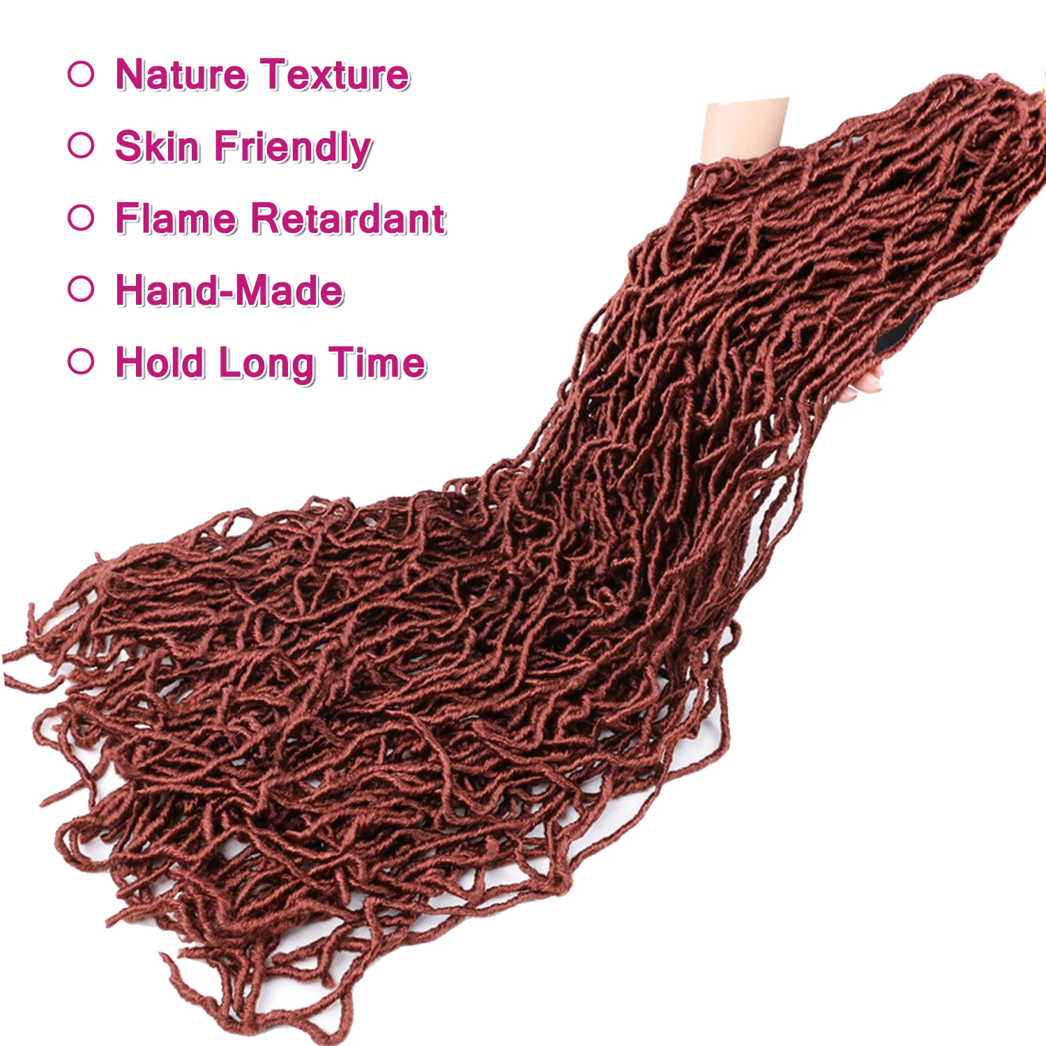 Рисунок 5 - Искусственные мягкие вязаные крючком