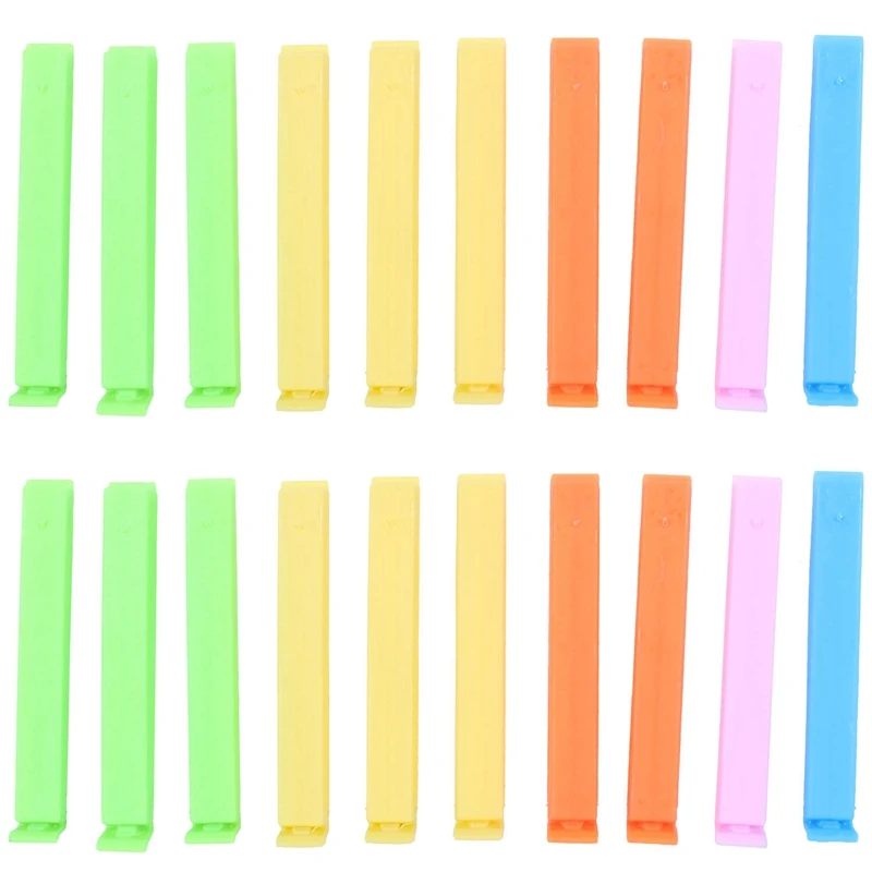 

20 шт., пластиковые пакеты для хранения закусок