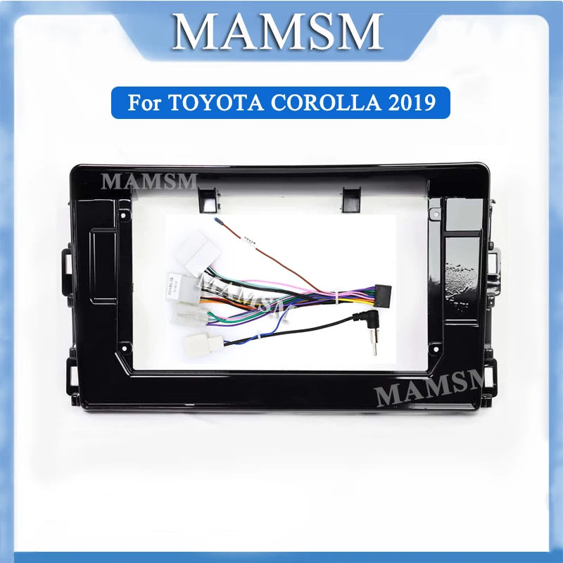 

MAMSM 2 Din Auto Radio Frame For TOYOTA COROLLA 2019 10 Inch Big Screen Car Multimedia Player