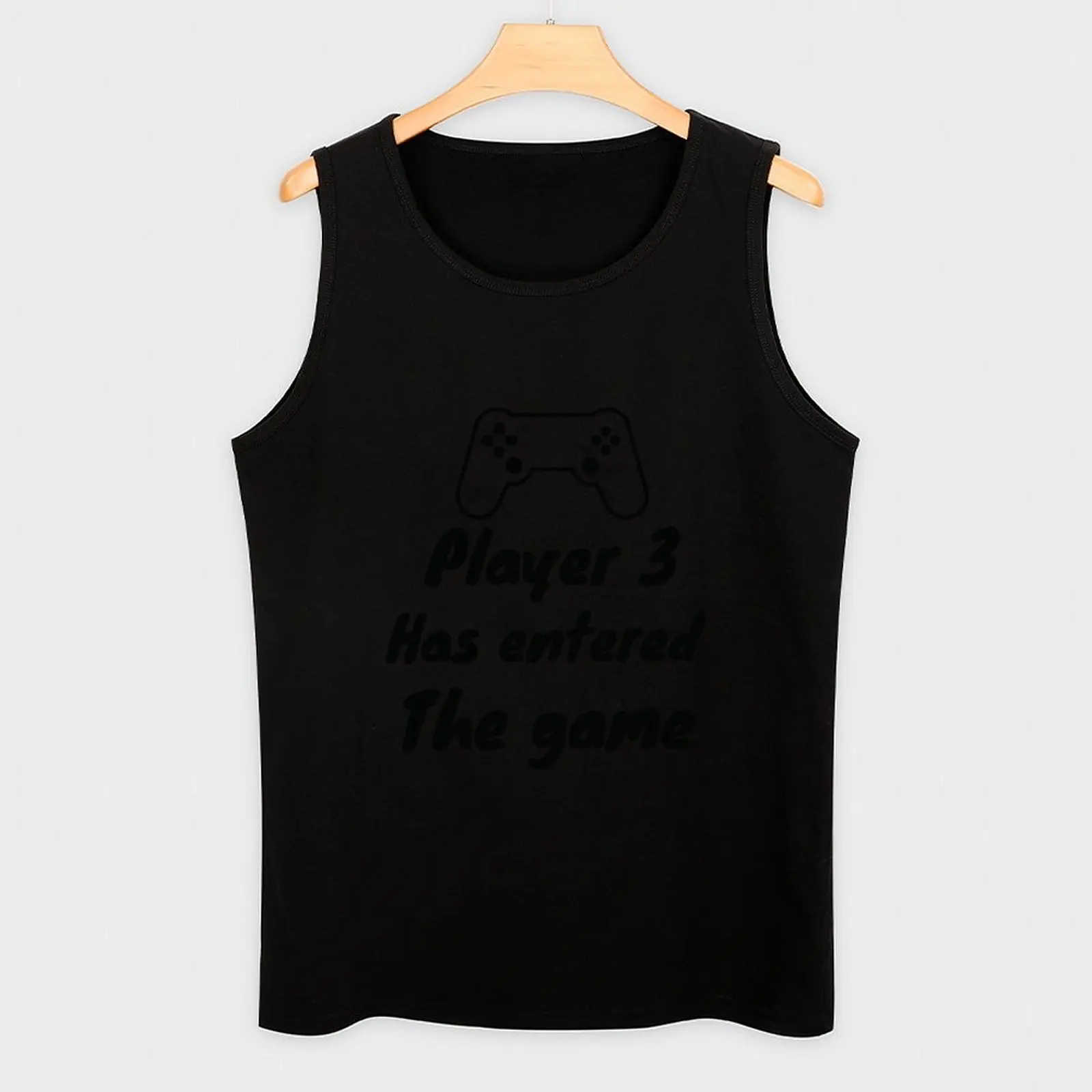 Фото Игрок 3 уже находится в игре. Повседневная свободная майка без рукавов для ежедневной носки. №3