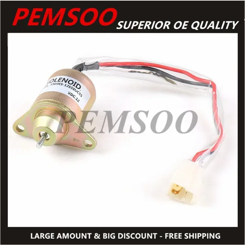 SA-4562T 119653-77950 119285-77950 SA-5213 12V Электромагнит отключения подачи топлива Valve для Yanmar