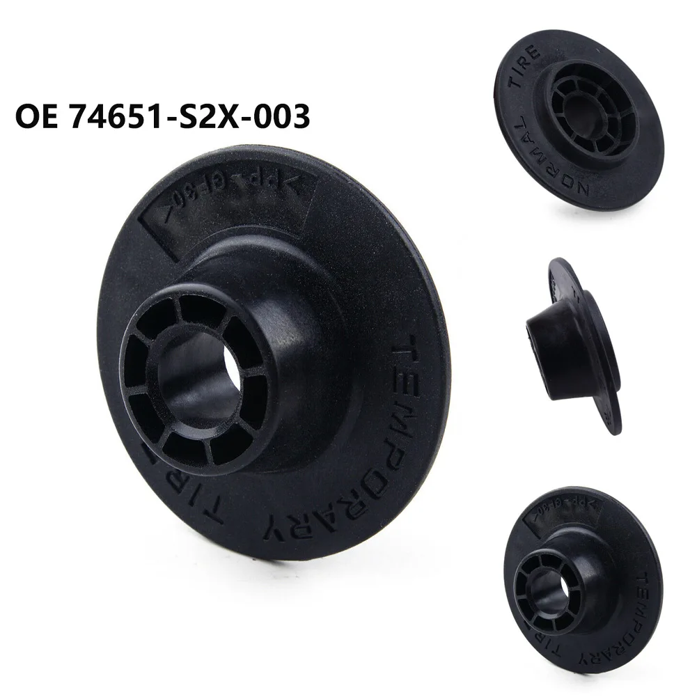 

Car Tire End Cover Spare Adapter 2x8.9x3.3cm 74651S2X003 Durable Fast Delivery Plastic Wheel Spare Adapter Auto Accessories