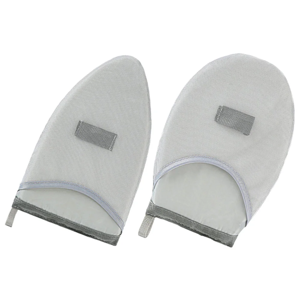 

2 Pcs Ironing Mitt Anti Steam Glove Handheld Steamer Portable Clothes Board Sponge Protection Travel