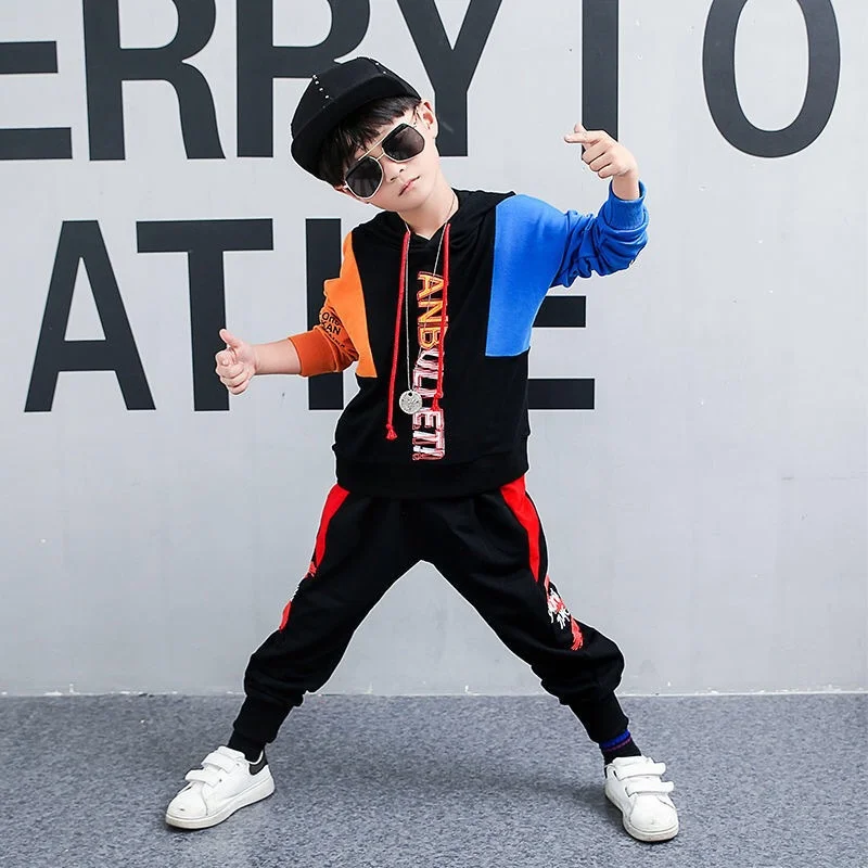Boys Suit Sweatshirts +Pants Cotton 2Pcs/Sets 2022 New Spring Autumn Thicken High Quality Sports Sets Kid Baby Children Clothing