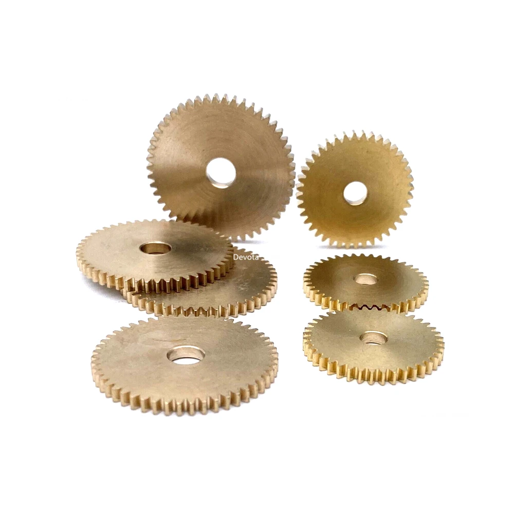 Медное маленькое отверстие для Зубцов, 2 шт., 0,5 м, 18/20/22/24/26/28/30/32/36/40/44/50, толщина 2 мм, 1,98, 2,02, 3,98, 4,02, 4,98, 5,02 мм отверстие