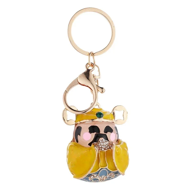 Креативный подарок в китайском стиле Yuanbao брелок для ключей виде водного бога