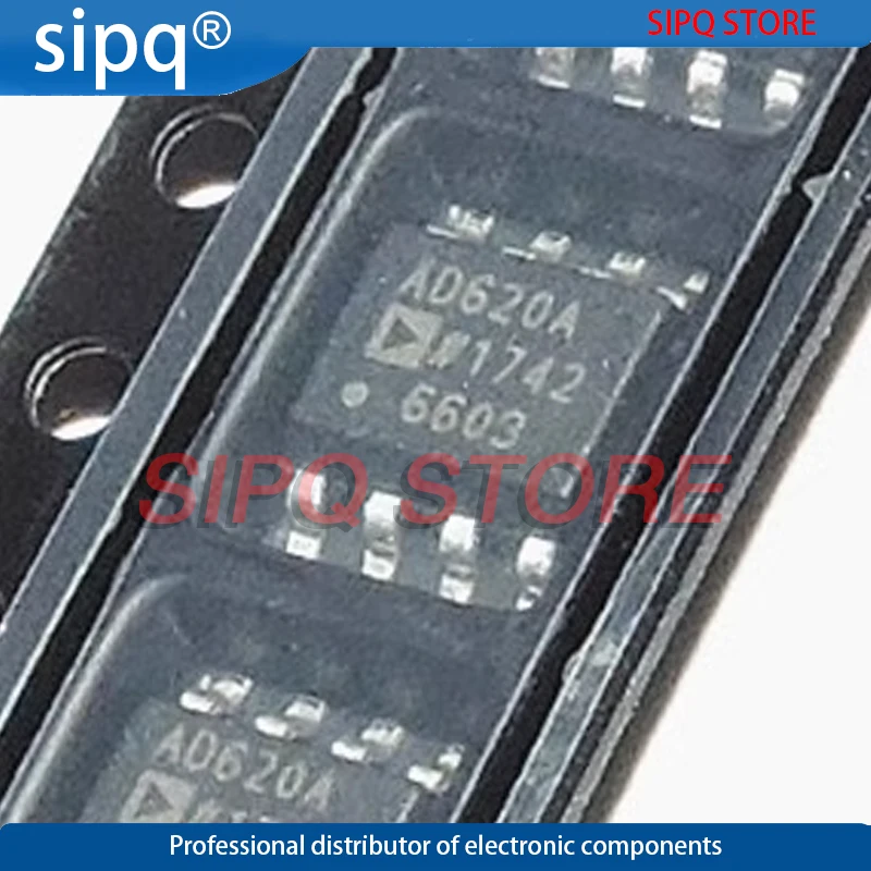 

10 шт./партия AD620ARZ AD620 AD620A SOP8 недорогой усилитель низкой мощности, новый оригинальный