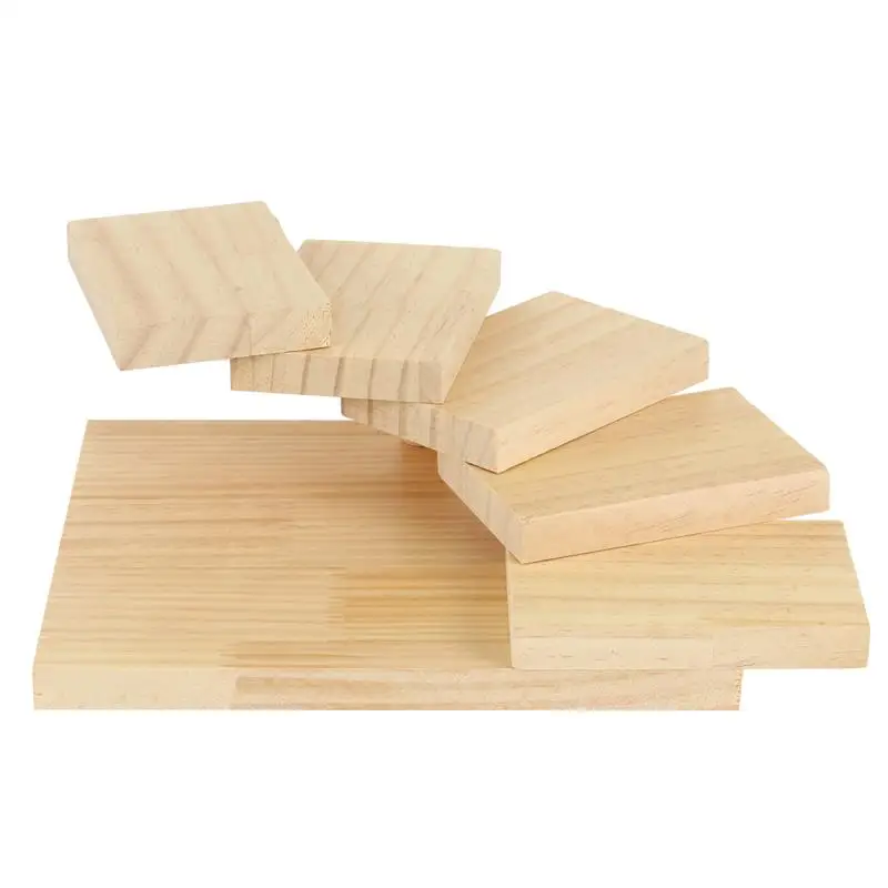 

1pc Large Wood Serving Tray Rotating Steps Meat Plate Japanese Sushi Dish