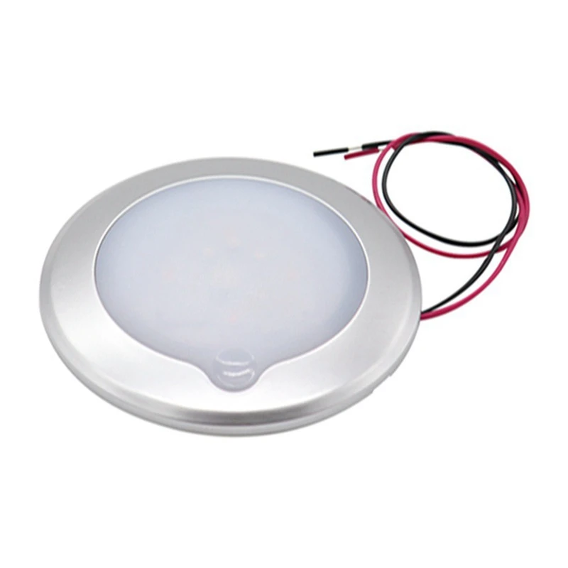 

Outdoor RV Roof Ceiling Cabin Light Marine LED Lights IP67 Waterproof Contact Dimming Caravan Marine Interior Light