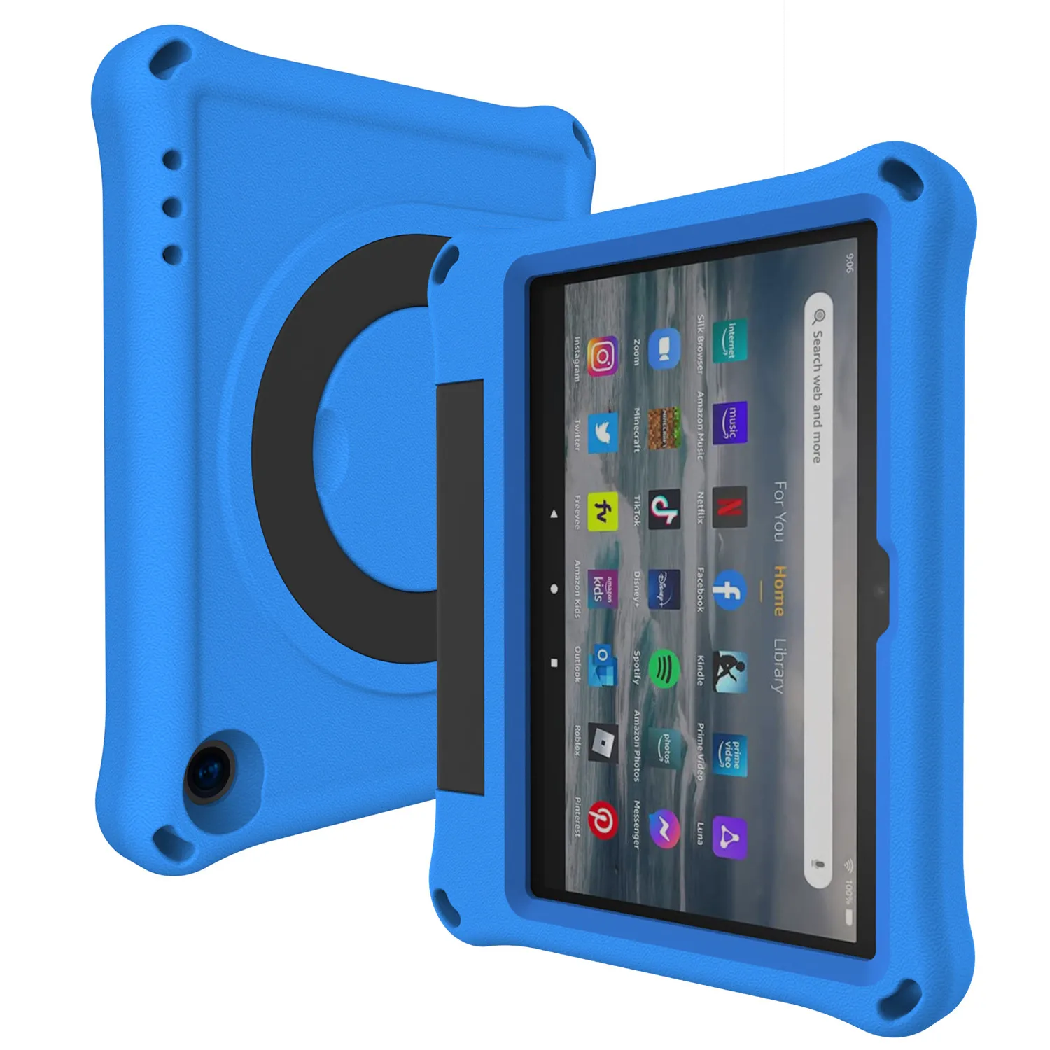 

Fire 7 Tablet Case 2022 All-New Fire 7 inch Tablet Case for Kids Shockproof Cover with Handle for Amazon Fire 7 Tablet 2022 12th