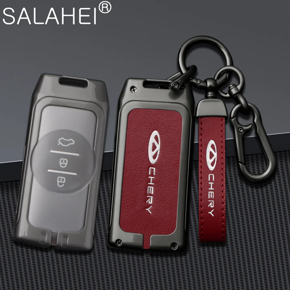 

Zinc Alloy Car Key Cover Case Shell Holder For Chery Tiggo 7 Pro 8 Pro Exeed Txl Tx Tiggo 2 3x Arrizo 5 Pro Gx 5x EQ7 Accessory