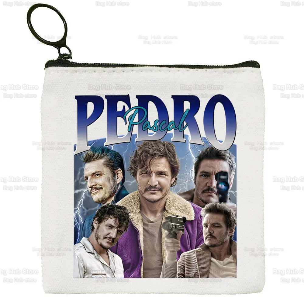 Pedro Pascal My Boy Friend Cartoon Printed Canvas Bag Design Canvas Simple and Fashionable Storage Bag