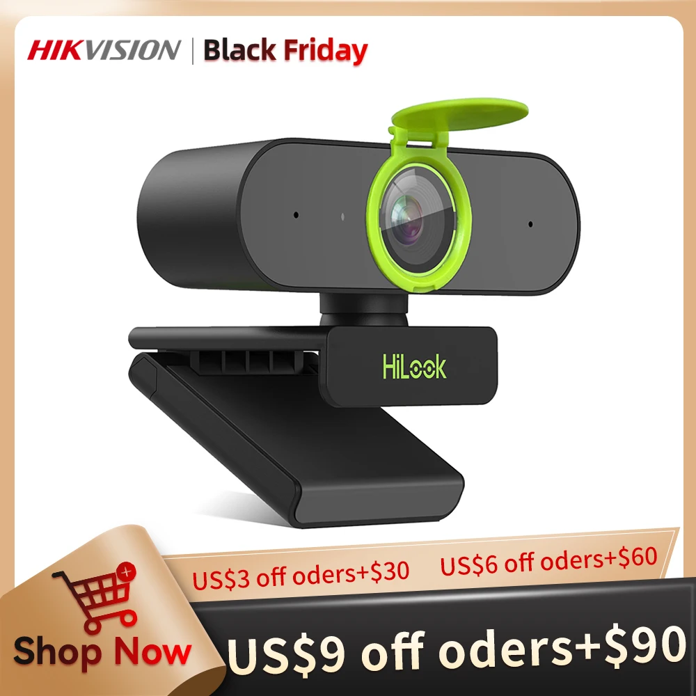 

веб камера для пк Веб-камера Hilook, 1080P, 30 кадров/с, Full HD, с микрофоном