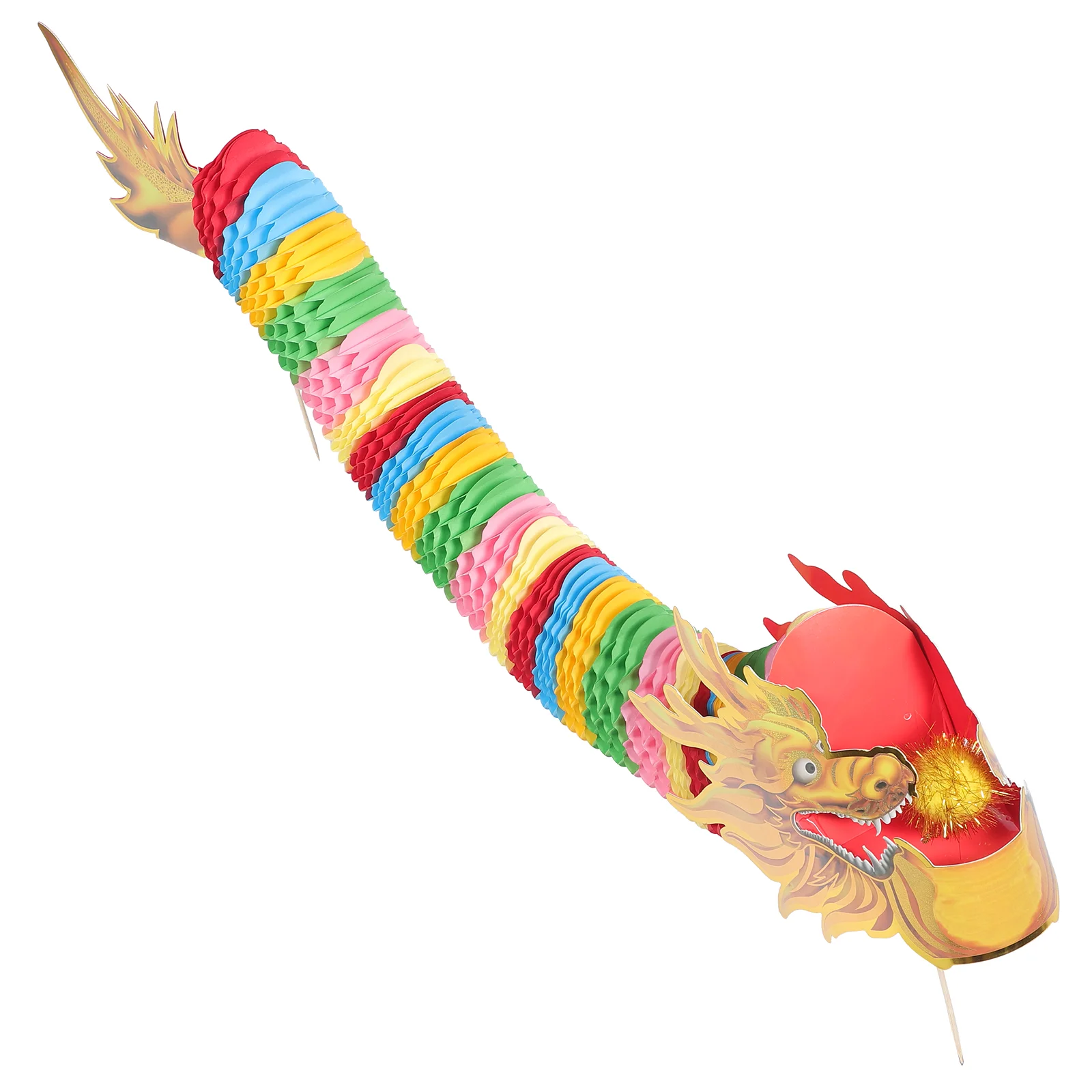 

Chinese New Year Decoration Dragon Shaped Lantern Decor Household Spring Festival Hanging Decor