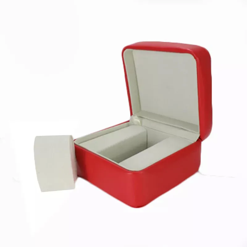 

Luxury Square Red Men Original Watches boxs Booklet Card Tags And Papers In English Inner Outer