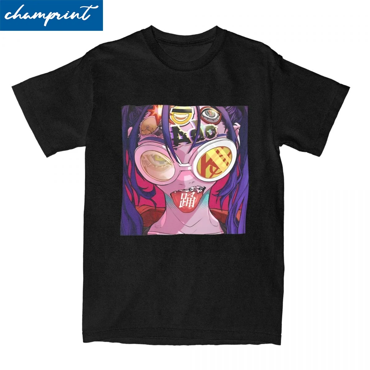 Ado Dance T Shirts for Men Women 100% Cotton Funny T-Shirts O Neck Goth Jrock Anime Tee Shirt Short Sleeve Clothes Graphic