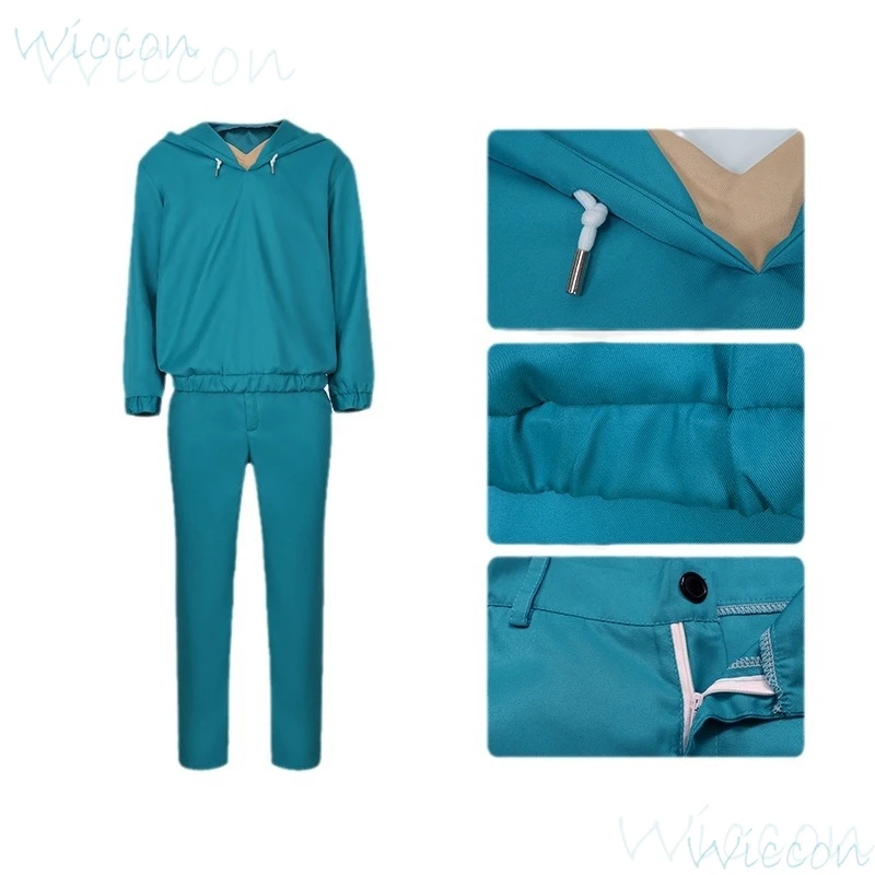 Аниме Манга Solo Sung Jinwoo Leveling Косплей Костюм Парик Shun Mizushino Школьная спортивная