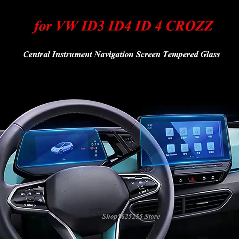 

Для VW ID.3 ID3 ID4 кросс-аксессуары GPS навигационная пленка ЖК-экран Закаленное стекло Защитная Наклейка Автомобильная наклейка против царапин