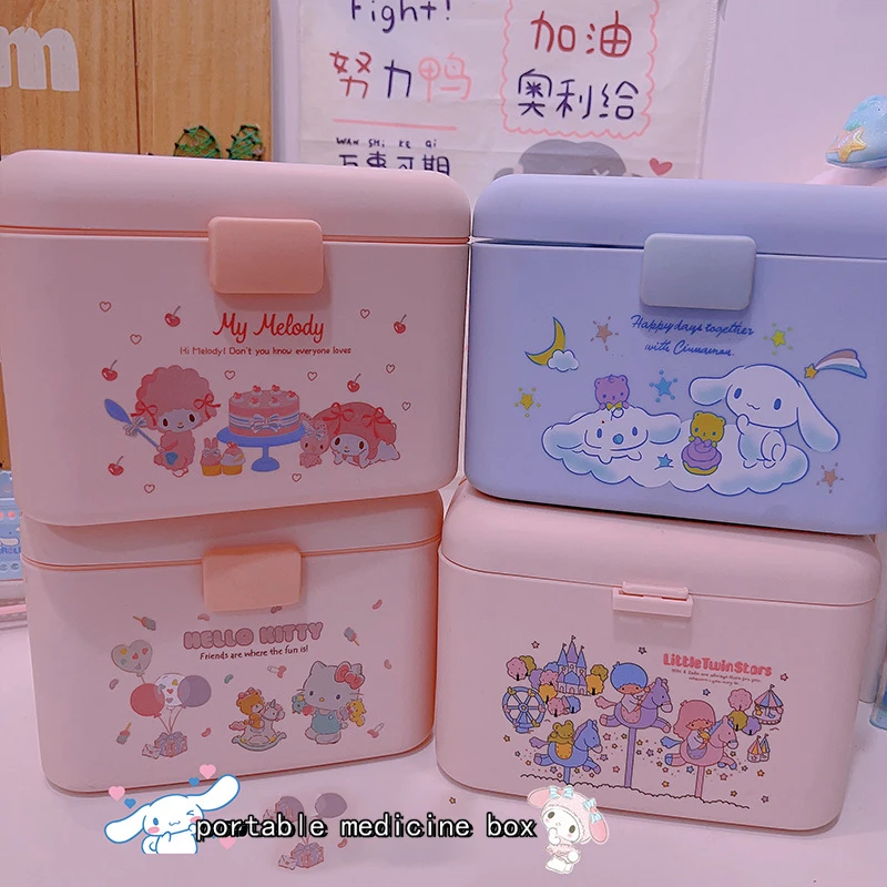 

Портативная компактная коробка для хранения Hello Kitty