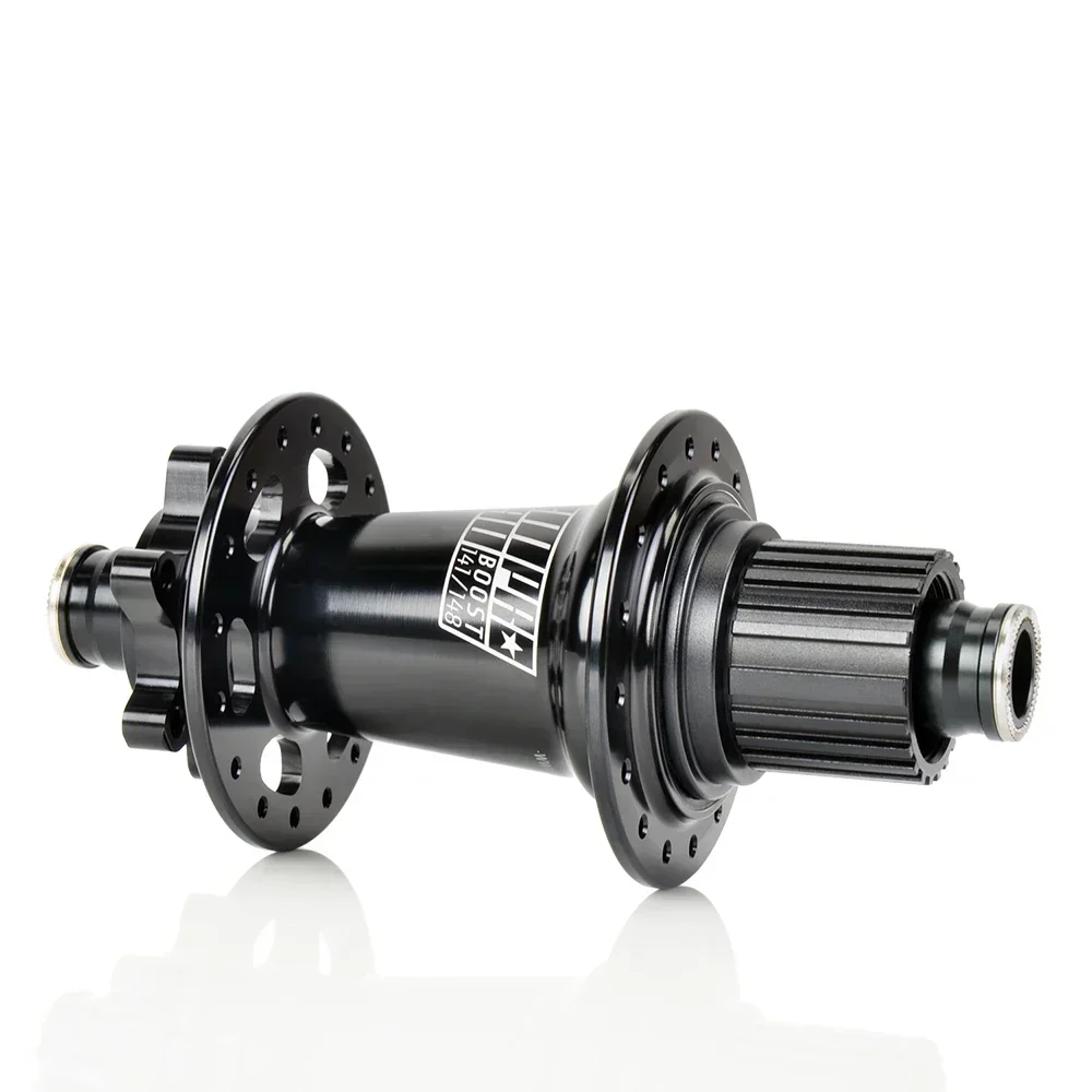 Фото Koozer XM490pro Boost Cr Mo стальная ось, задняя, 5x141 QR 12x148 THRU TA, втулки для горных велосипедов, 32/28 отверстий, HG XD MS 10s 11s 12s, запчасти для велосипедов. №2
