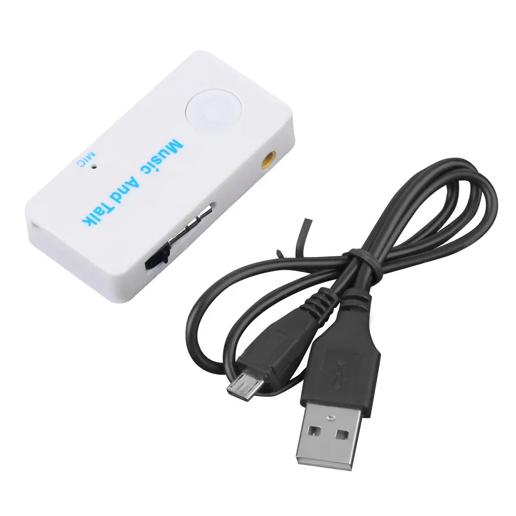 

Wireless 3.5mm Audio Stereo Music Talk Receiver Adapter Mic