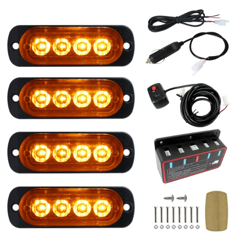 Автомобильный аварийный маячок 16 светодисветильник Дов 12 В