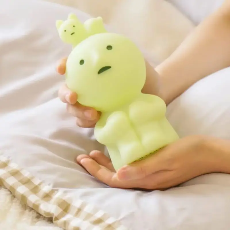 Новый Smiski Pat Light силиконовый ночник светильник для сна фигурка милый аниме