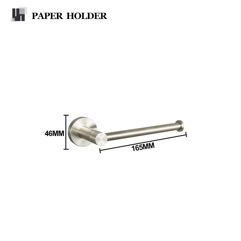 Набор аксессуаров для ванной из нержавеющей стали brushed nickel