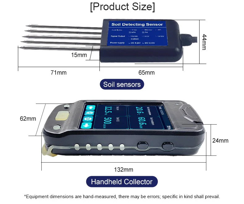Высокоточный портативный считыватель данных IOT цифровой датчик влажности почвы