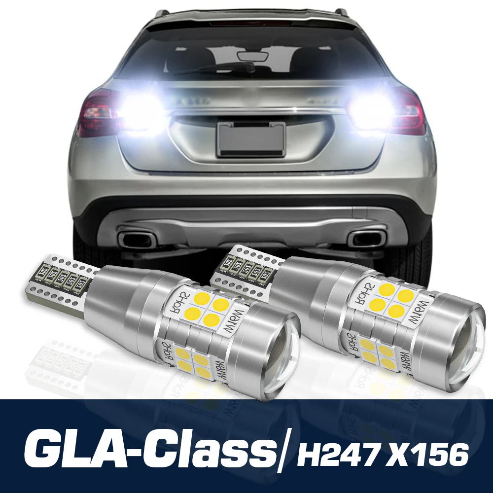 

2pcs LED Reverse Light Backup Bulb Canbus Accessories For Mercedes Benz GLA Class H247 X156 2014 2015 2016 2017 2018 2019