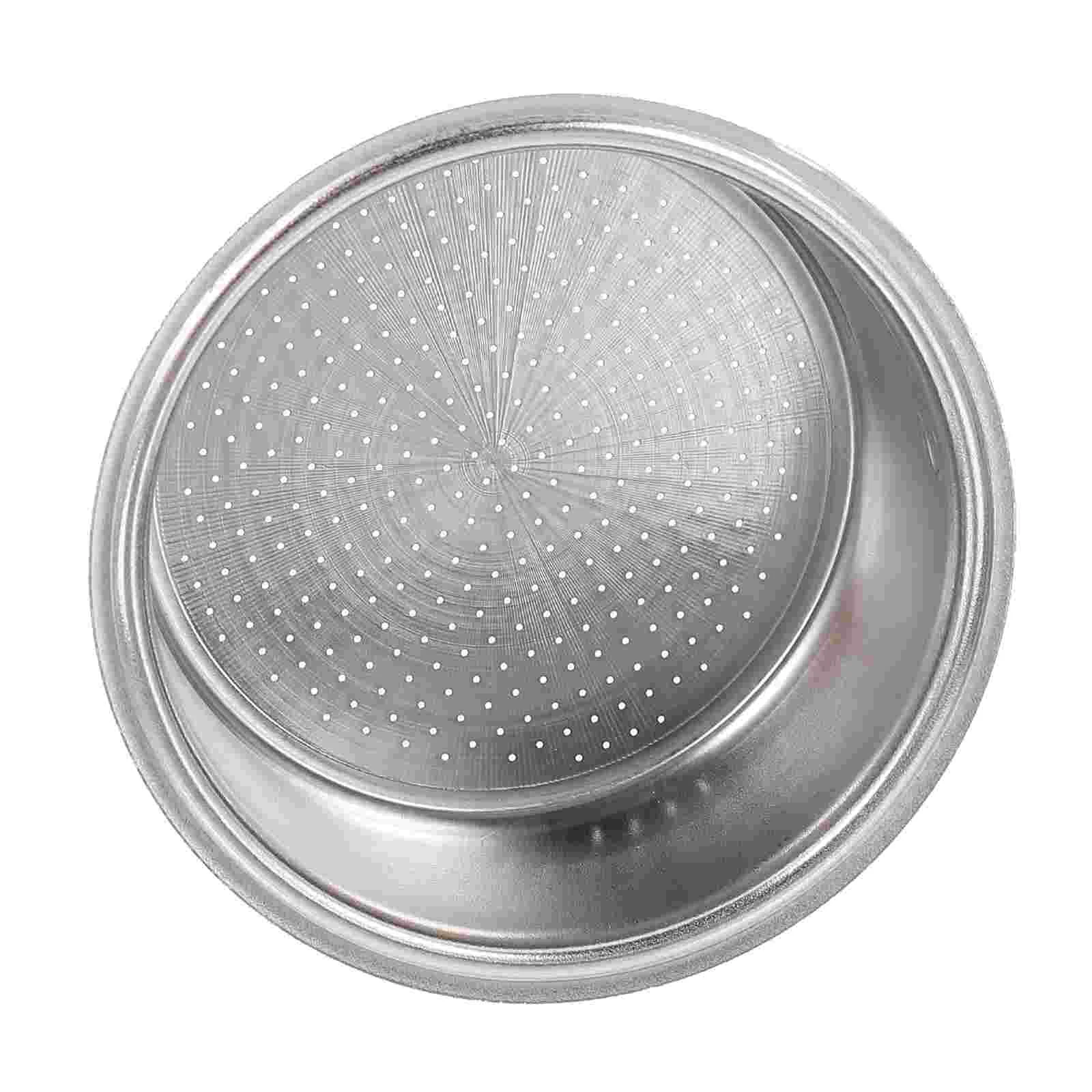

Filter Basket Coffee Espresso Strainer Stainless Steel Fruit Drain Kitchen Container Maker Cup Removable Machine Pasta Colander