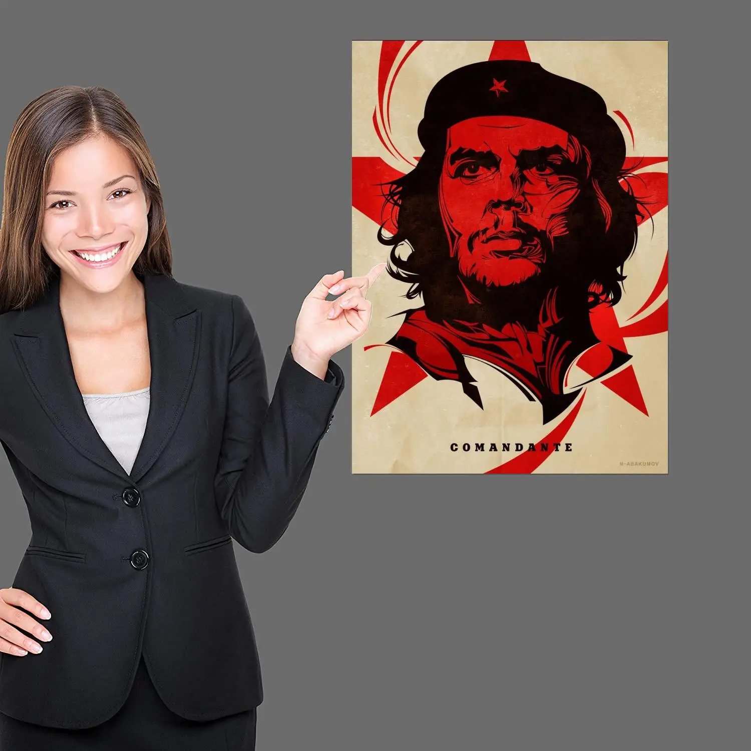 Che guevara плакат декоративной живописи холст стены искусство гостиной постеры