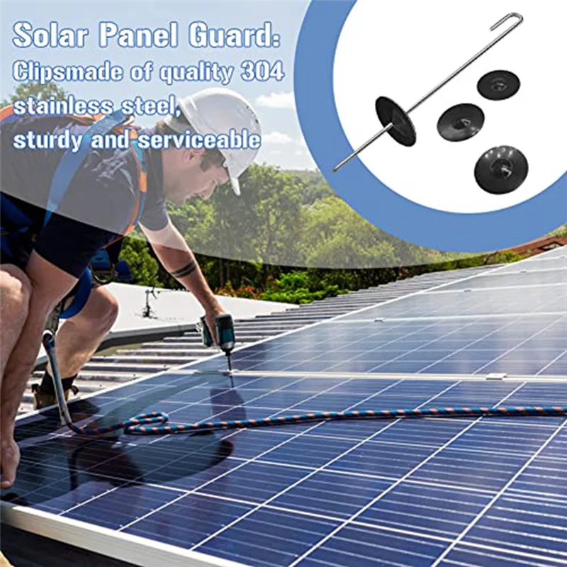 100 упаковок солнечных панелей детали крепления из нержавеющей стали для забора
