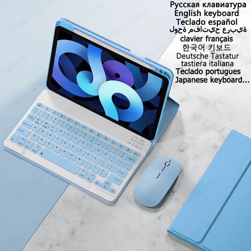 

Новый Стильный чехол для Xiaomi Pad 5, чехол для клавиатуры с слотом для ручки для Teclado Xiaomi Pad 5, чехол для клавиатуры 2021 Mi Pad 5 Pro 11 дюймов