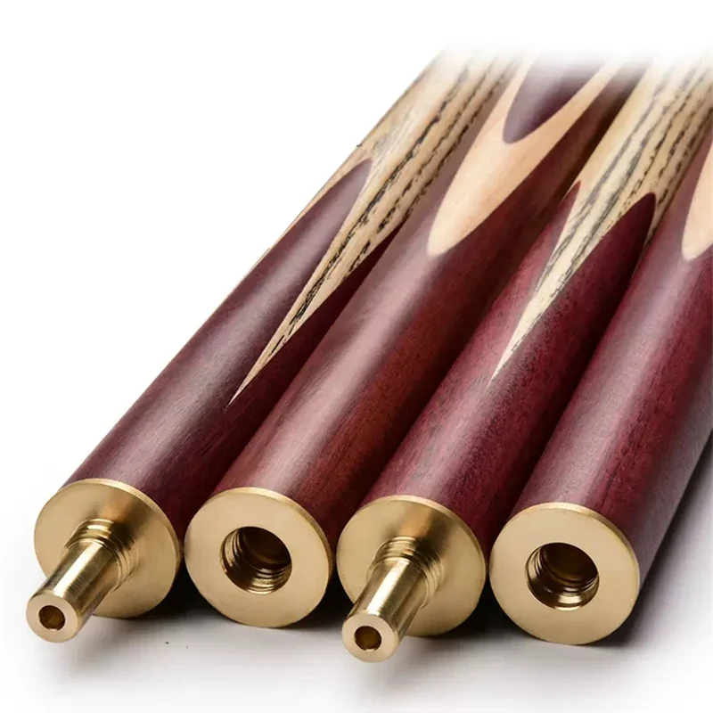 Деревянный бильярдный кий снукер 145 см черная восемь палочек масштаб 3/4 вал из