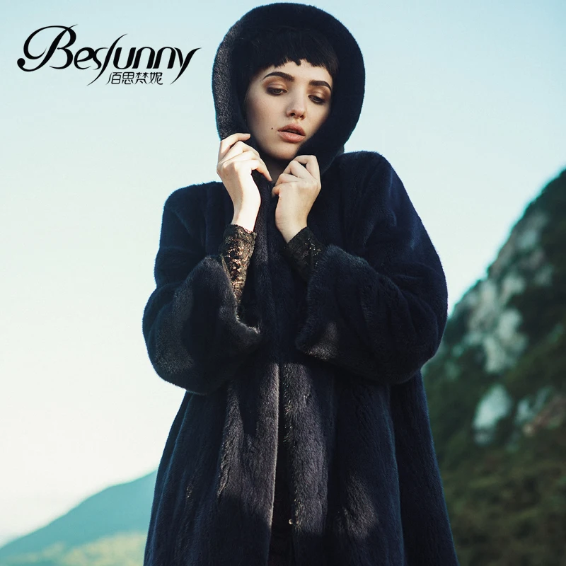 Special Offer Super Hot Winter Women's Coat Coats Fur Mink Fur Thick Winter High Street Other Slim Real Fur Women's Teddy Coat