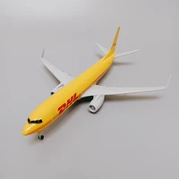 new 20cm alloy metal air dhl airlines boeing 737 b737 airways diecast airplane model plane aircraft w wheels toys collections
